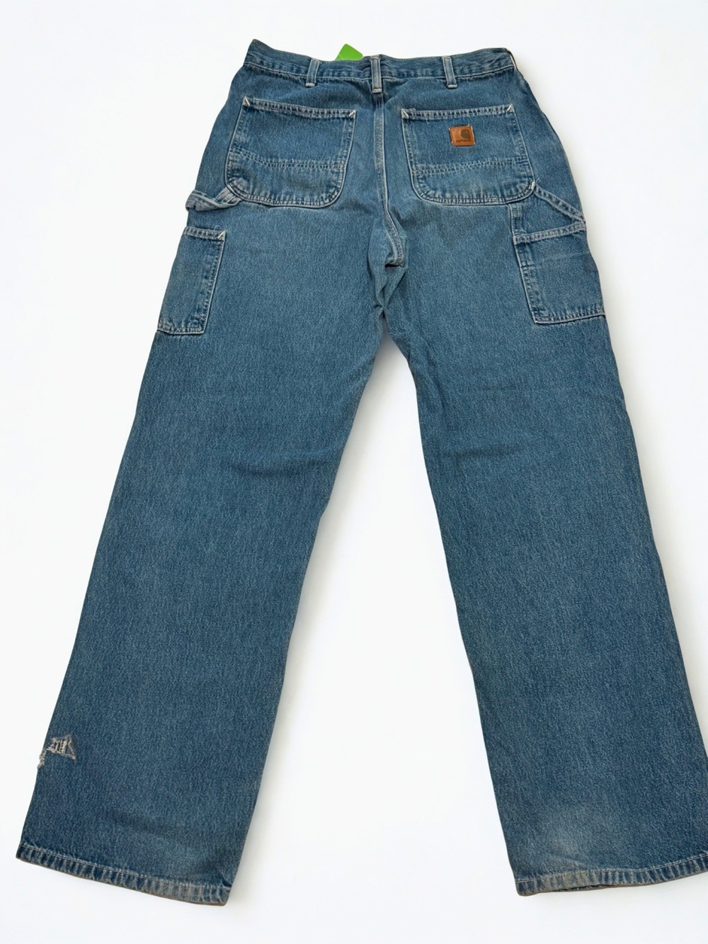 Carhartt Men's Denim Relaxed Carpenter Jeans in Blue